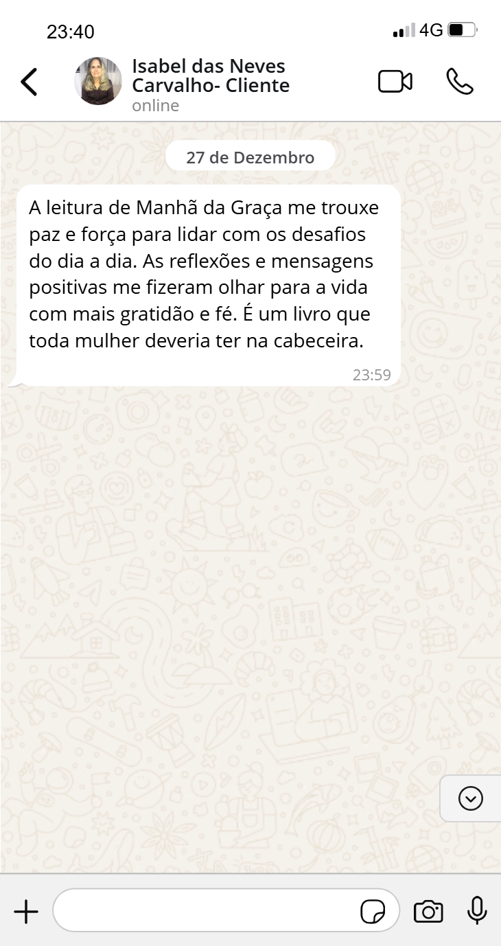 Depoimento Isabel